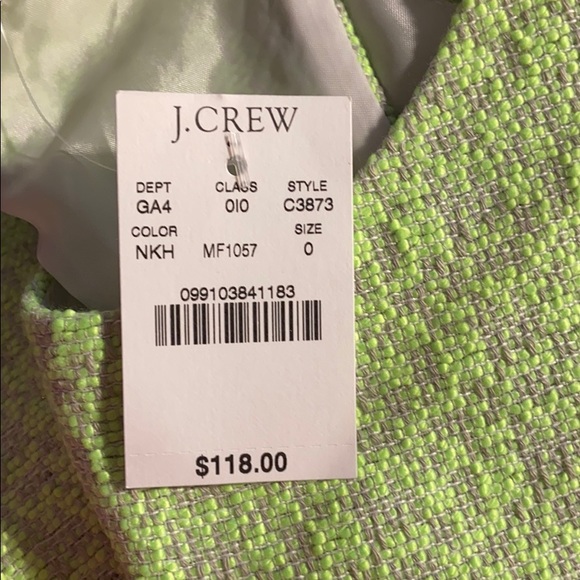 🎉 HP 🎉 J.Crew Factory chevron pattern dress Sz 0 - Picture 8 of 8